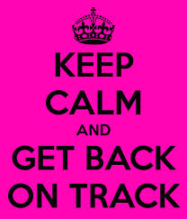 back on track